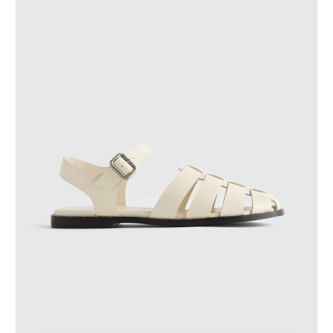 quince fisherman sandals