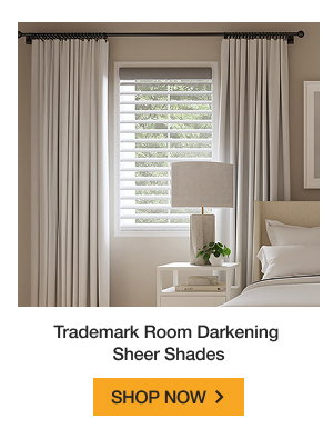Trademark Room Darkening Sheer Shades | SHOP NOW >