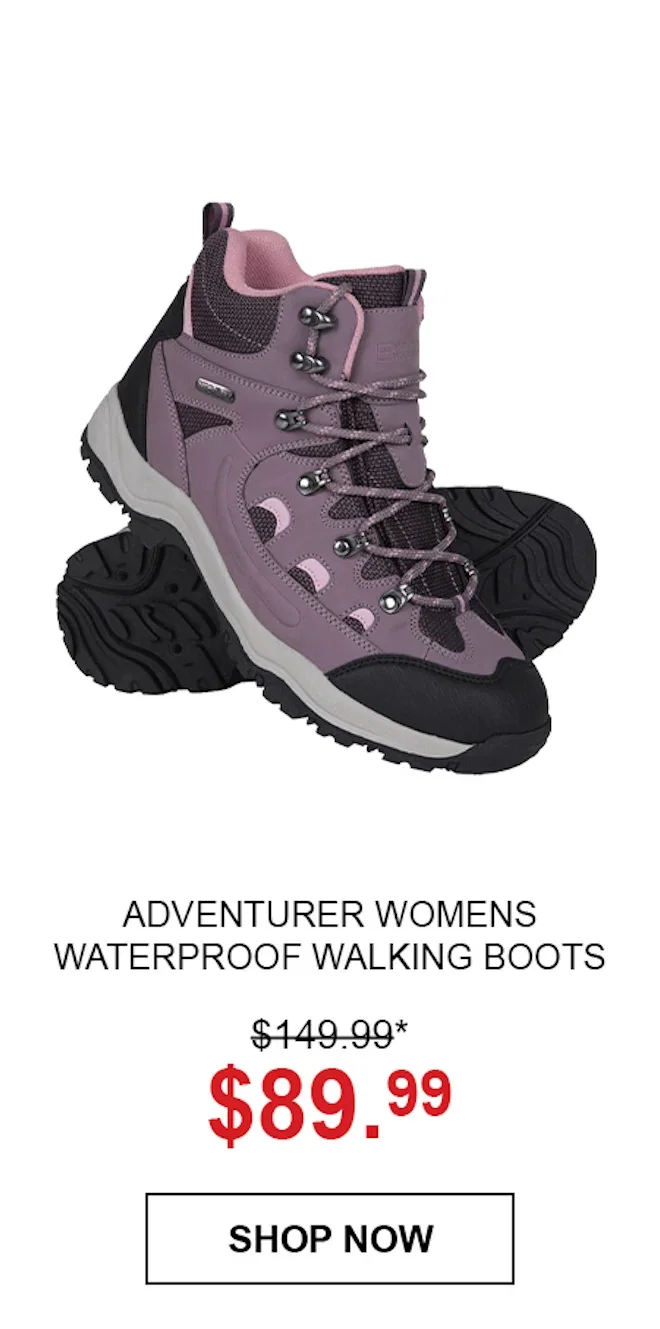 Adventurer Womens Waterproof Walking Boots