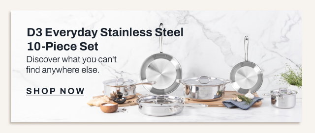D3 everyday 10 piece set - shop now