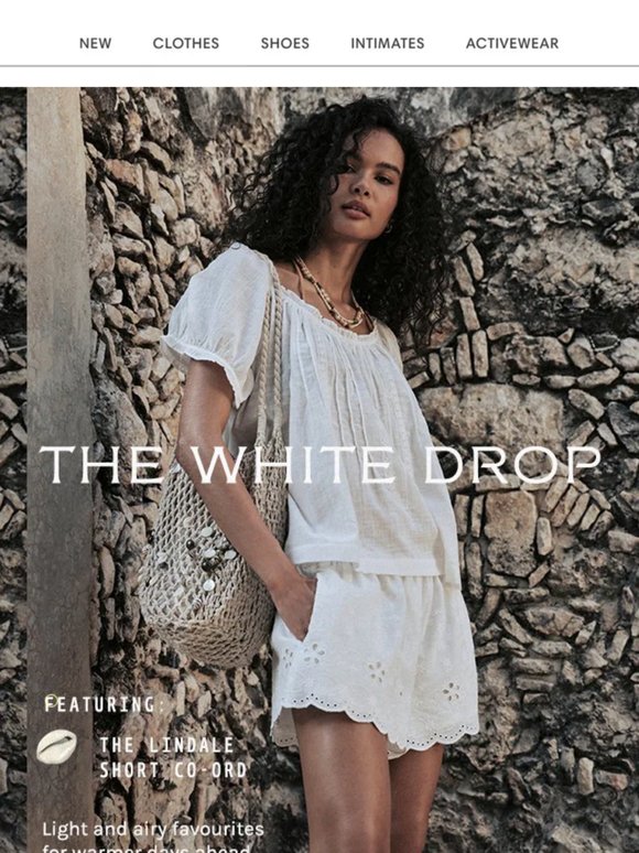 The White Colour Drop 🤍