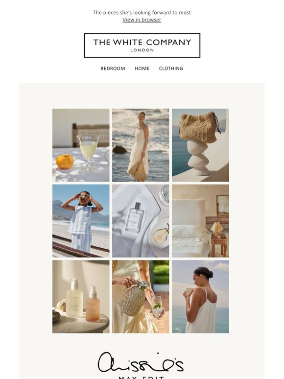 Our founder, Chrissie's May edit