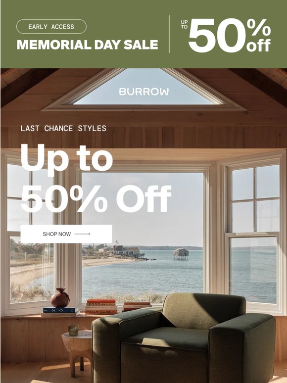 These won't be back—up to 50% off
