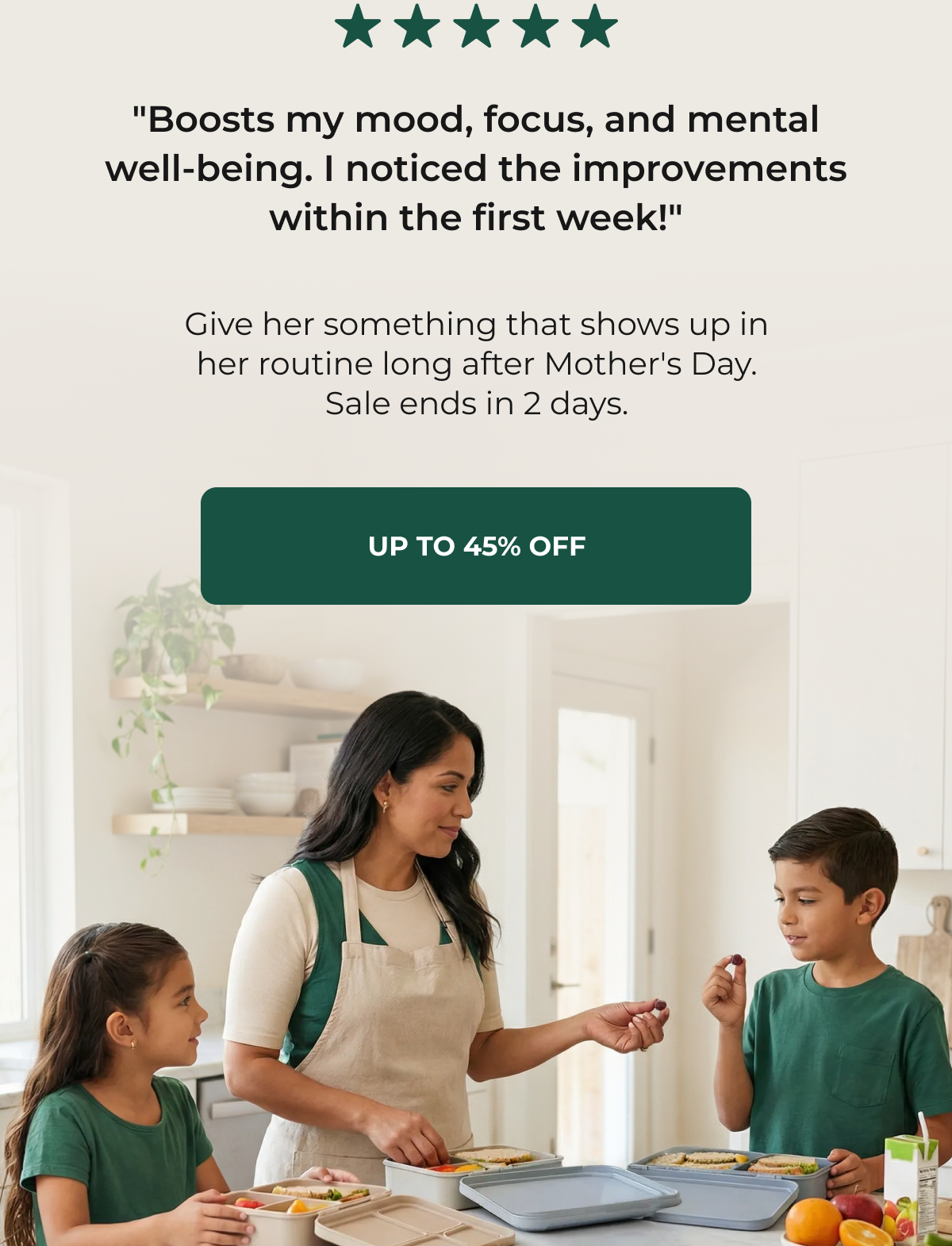 BOOSTS MY MOOD, FOCUS, AND MENTAL WELL-BEING. [UP TO 45% OFF]