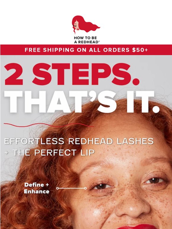 50% Off Lash + Lip 🎉