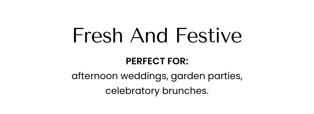 Fresh And Festive