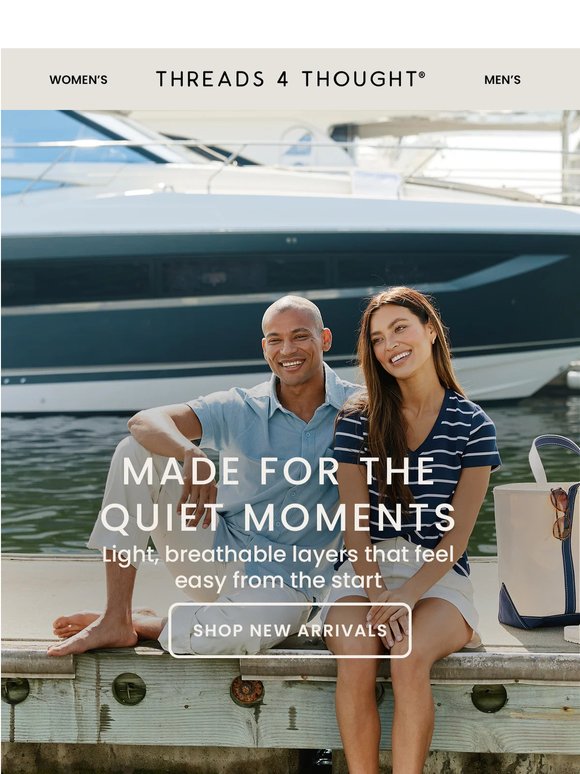 New Arrivals: Calm Coastal Looks