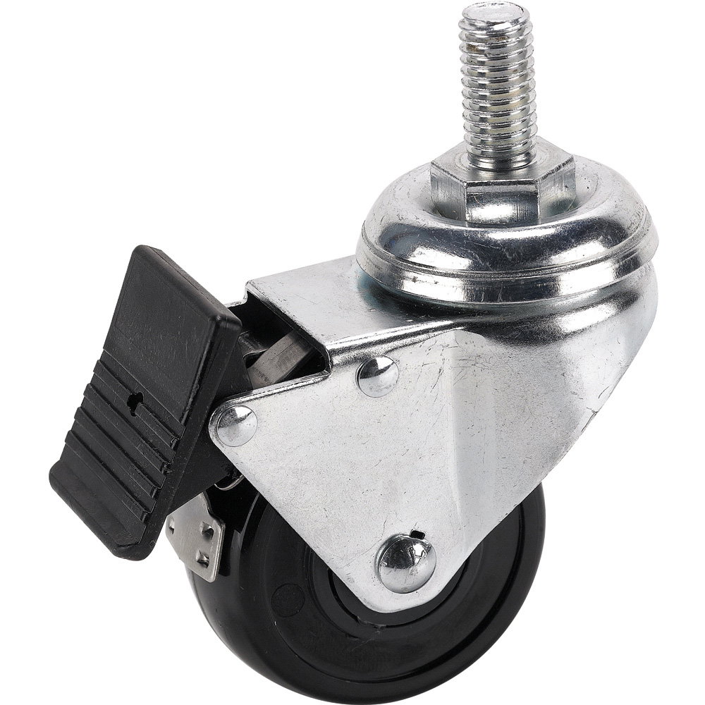 Rock-Steady Steel Shop Stands Caster Set , 4-Pack
