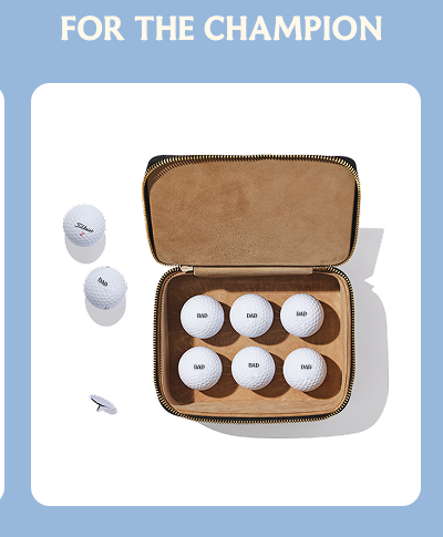 Personalised Golf Balls Set