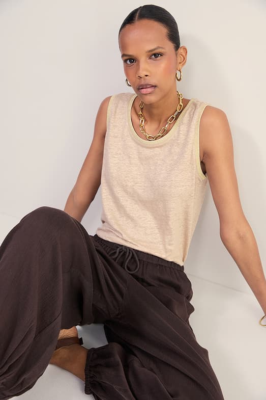 Lily Linen Tank 