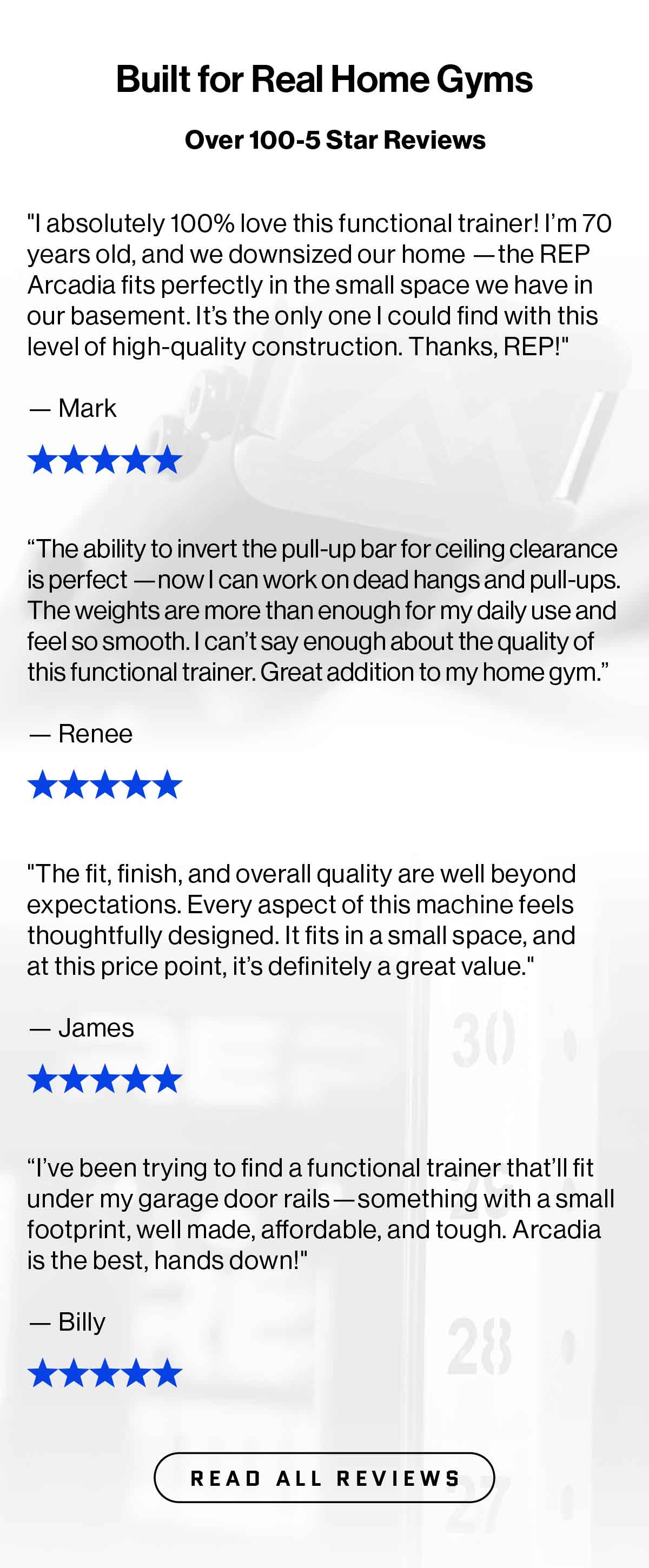 Built for Real Home Gyms