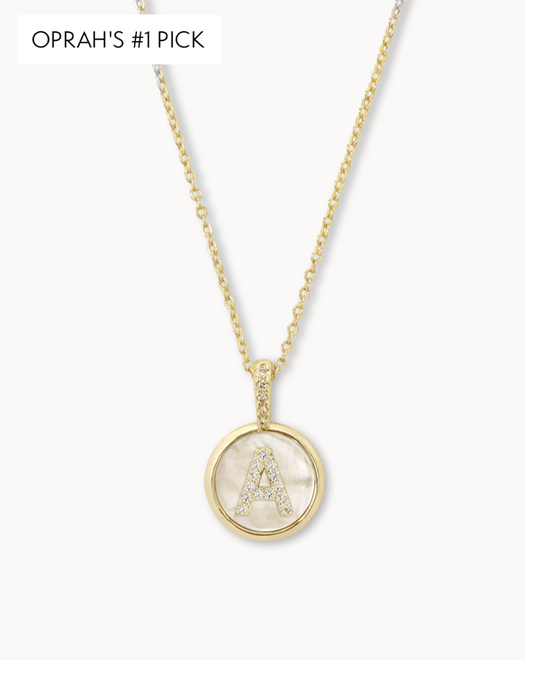 Love Letters Medallion Necklace 12mm