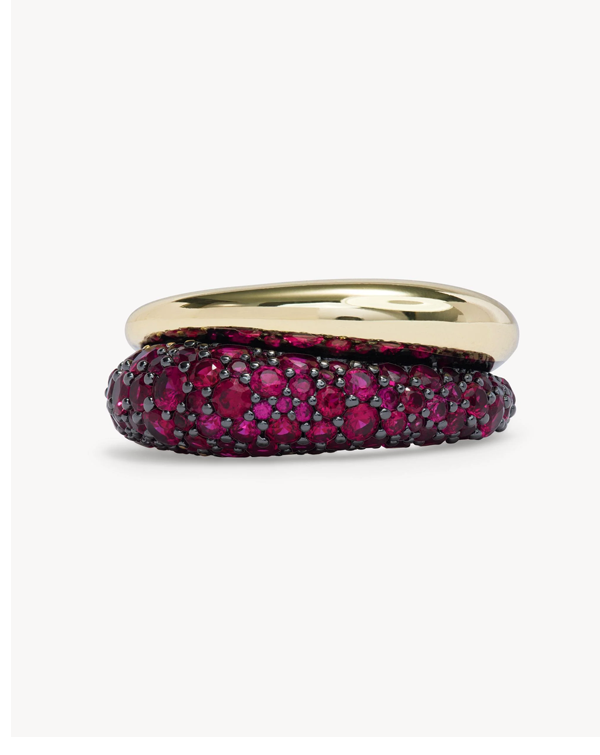 Norah Pavé Double Ring