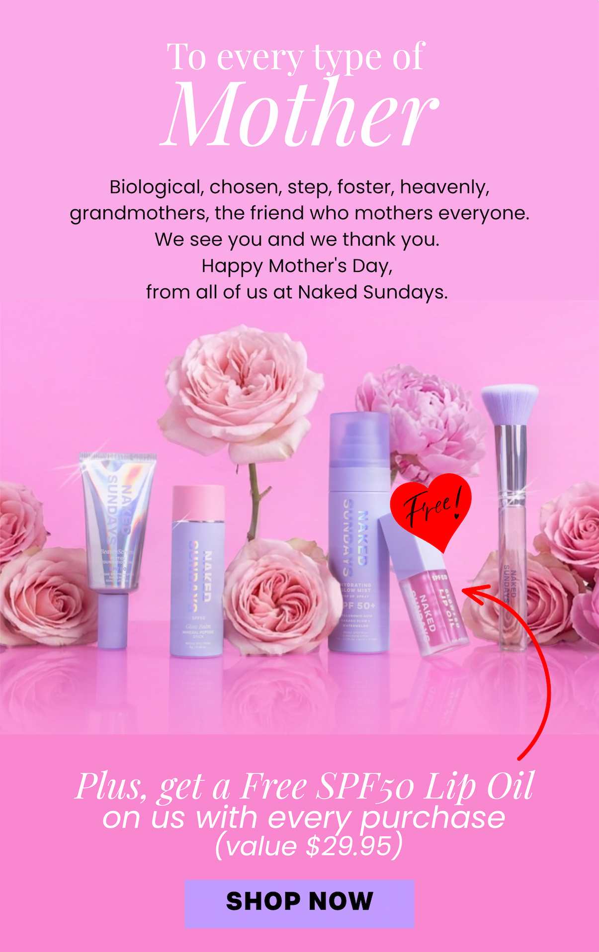 Happy Mother's Day. Need a last minute gift? Shop Gift Cards.