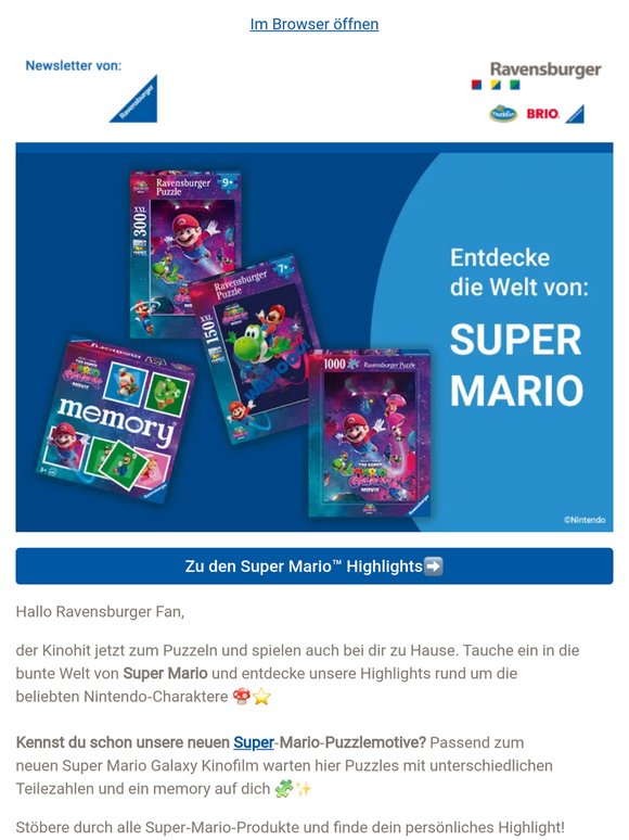 Puzzle‑Spaß mit Super Mario 🍄🧩