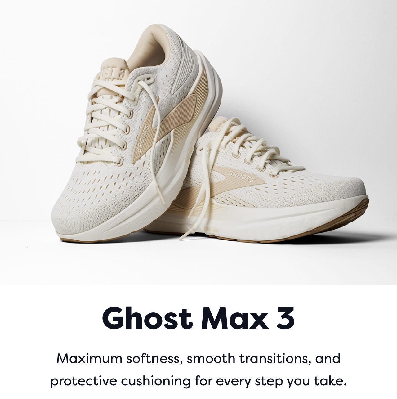 Ghost Max 3 Maximum softness, smooth transitions, and protective cushioning for every step you take.