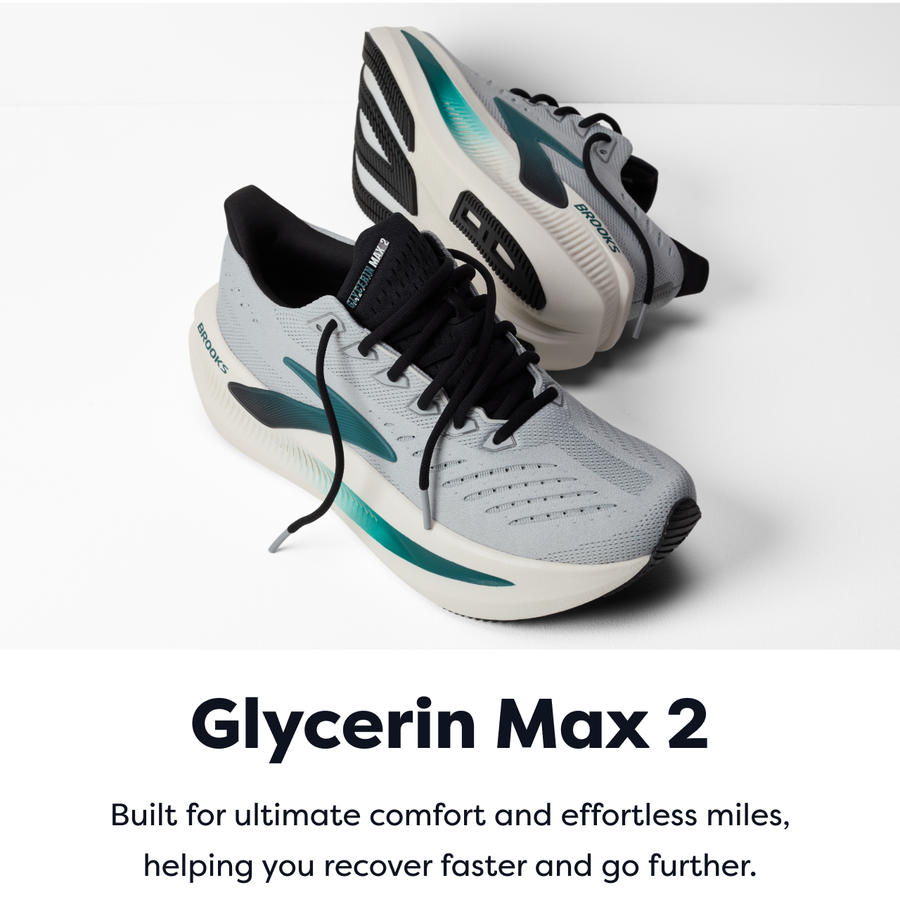 Glycerin Max 2 Built for ultimate comfort and effortless miles, helping you recover faster and go further.