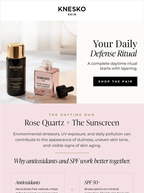 Why Antioxidants + SPF Belong Together