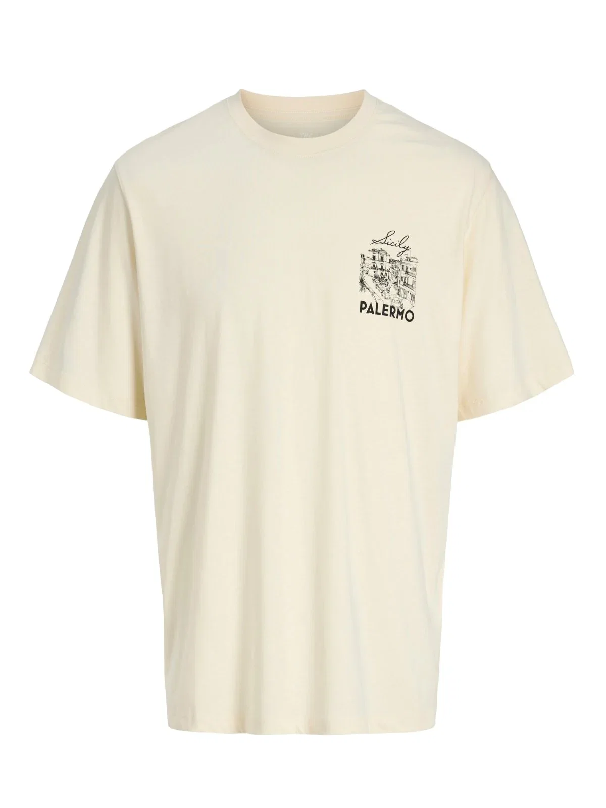 Organic cotton t-shirt with print on both sides
