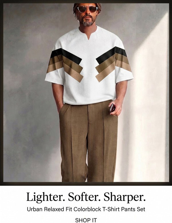 urban-relaxed-fit-colorblock-t-shirt-pants-set