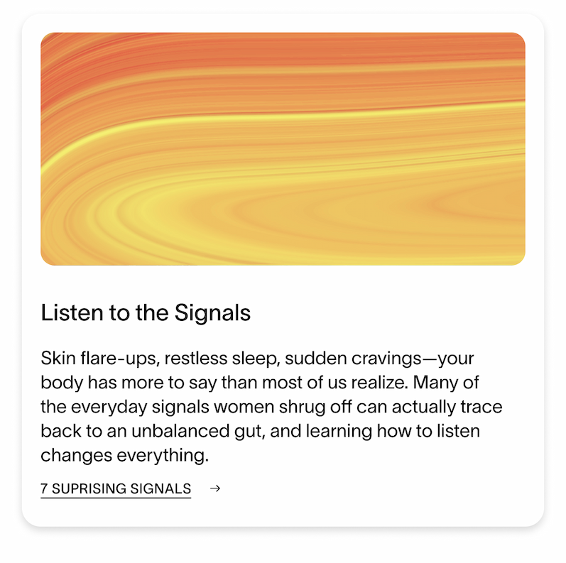 Listen to the Signals