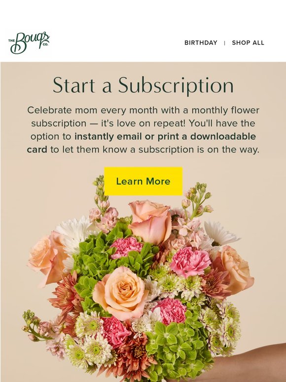 Cutting it close for Mother’s Day? It’s okay we got you...