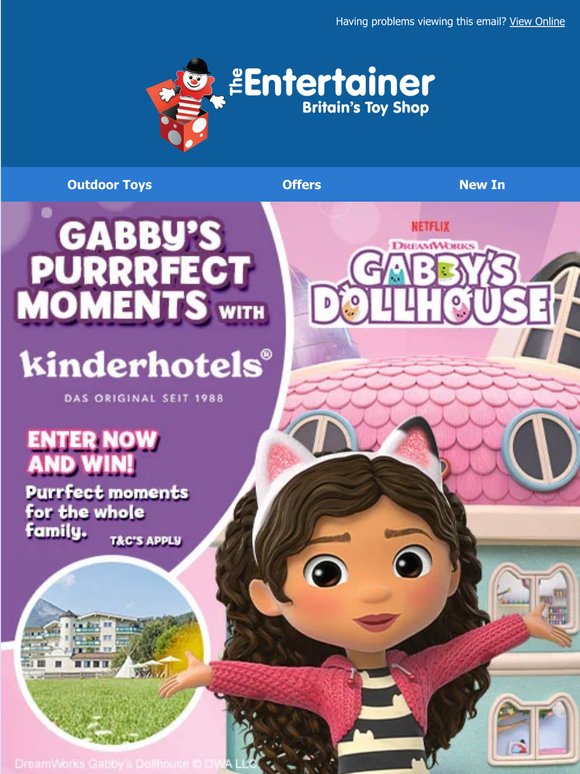 Win a Gabby's family getaway 💜