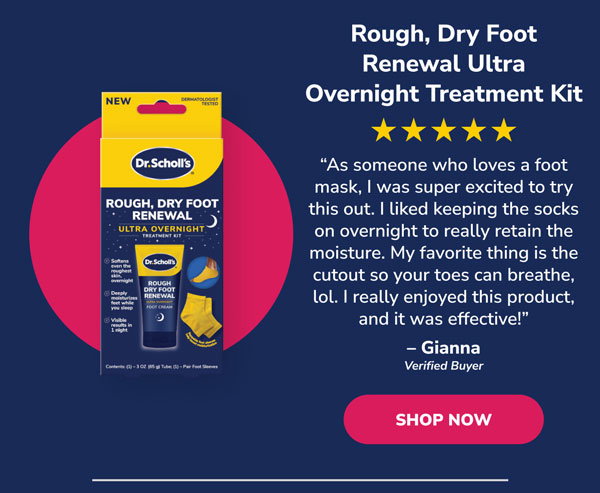 Rough, Dry Foot Renewal Ultra Overnight Treatment Kit | Shop Now