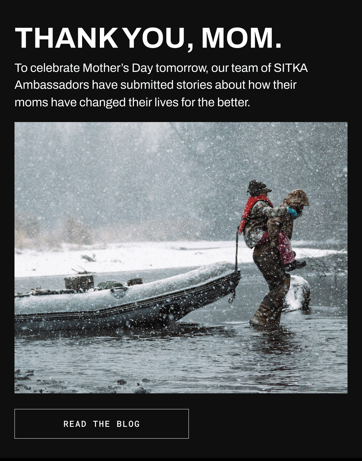 THANK YOU MOM | STORIES FROM SITKA ON THE BLOG