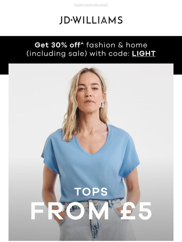 TOP it off with double discounts 👚💰