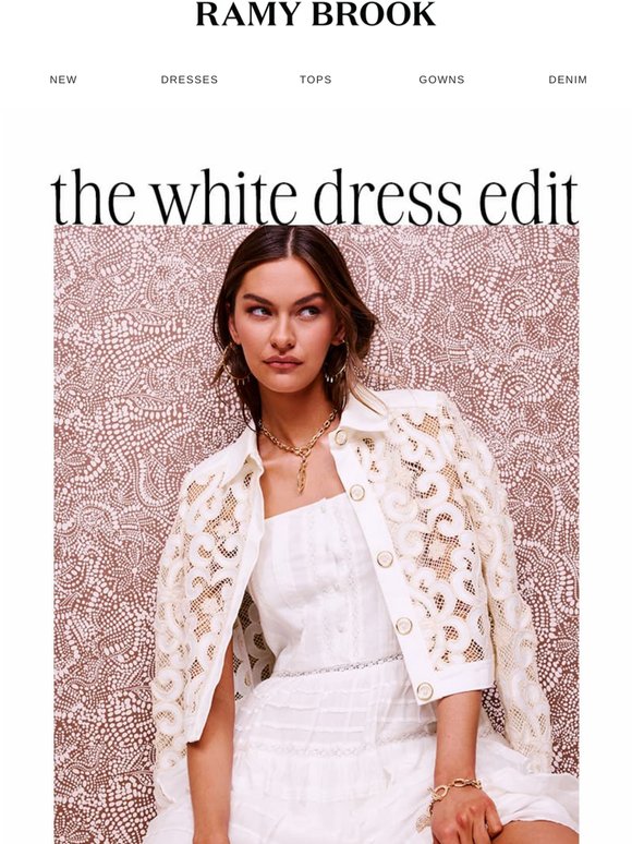 THE WHITE DRESS EDIT