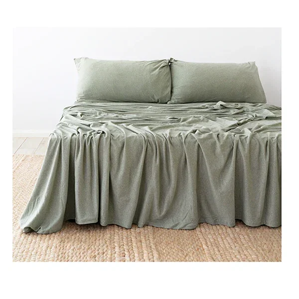 Bambury Bedt Organica Sheet Set Sage