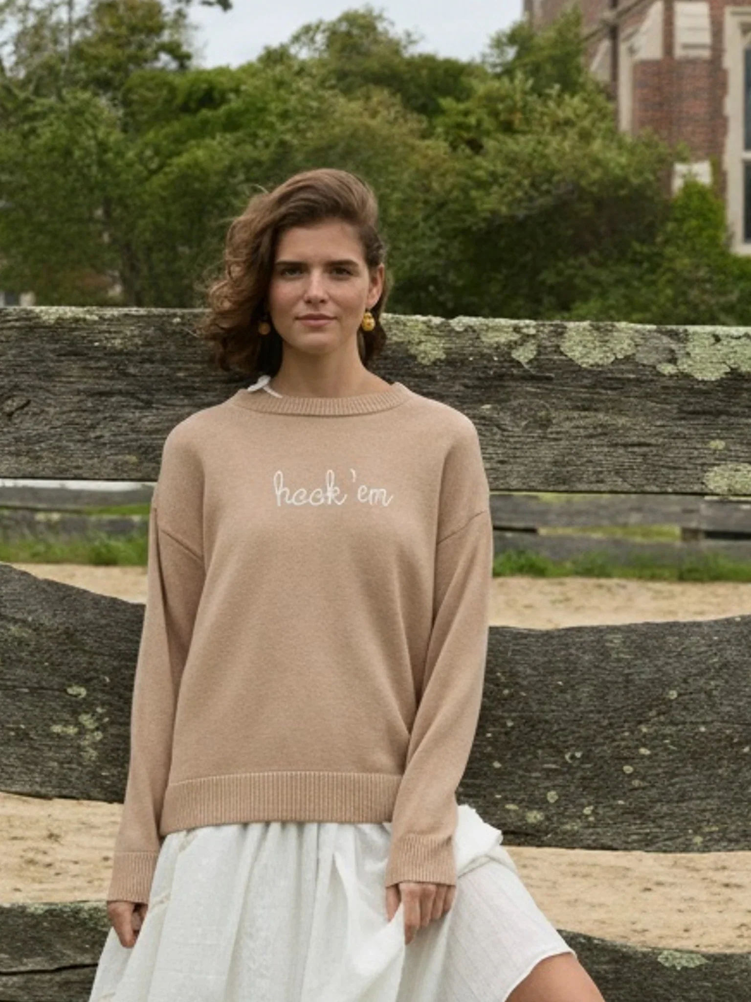 Image of "school spirit" Custom Maxine Sweater