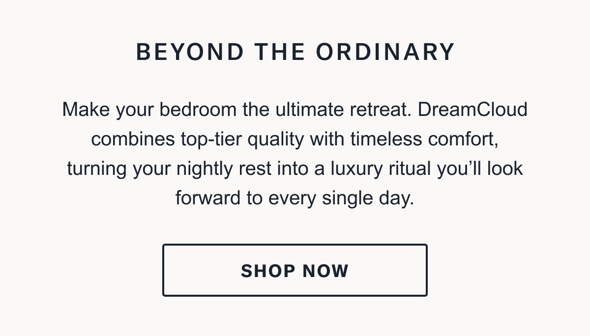 Beyond the ordinary