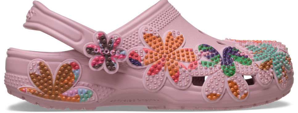 Classic Summer Beaded Clog – Mauve  