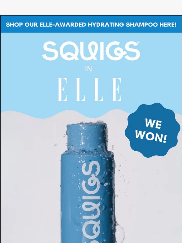 We're ELLE's First Class Beauty Award Winners! 🏆