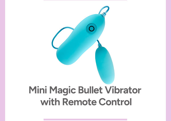 Mini Magic Bullet Vibrator with Remote Control - Hott Love