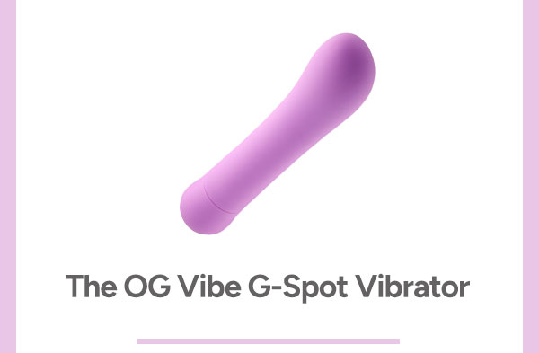 The OG Vibe G-Spot Vibrator – Hott Love