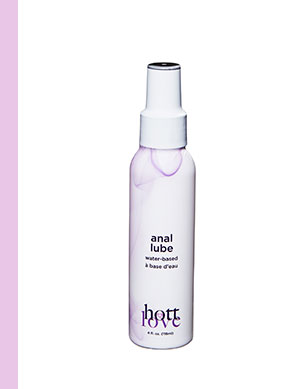 Water-Based Anal Lube Hott Love - 4 oz.