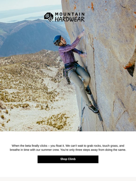 Build your climbing kit in 3 steps.