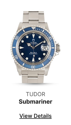 Vintage Stainless Steel Tudor Submariner 79090 Blue Dial