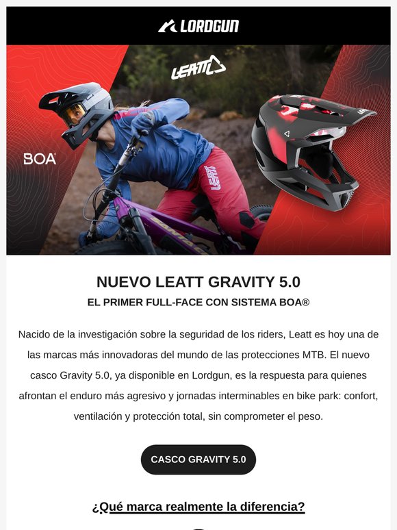 🆕 NUEVO CASCO LEATT MTB GRAVITY 5.0