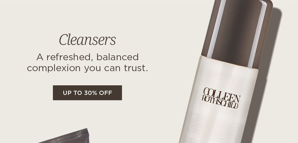 Friends and Family skincare sale with 25% off everything or 30% off orders $150+ featuring Colleen Rothschild Beauty essentials including cleansers for balanced skin, moisturizers for lasting hydration and barrier support, exfoliators for smoother radiant texture, serums and face oils for targeted treatment and glow, and hair care for stronger shinier healthier strands, all designed to build a complete results-driven routine at a limited-time discount