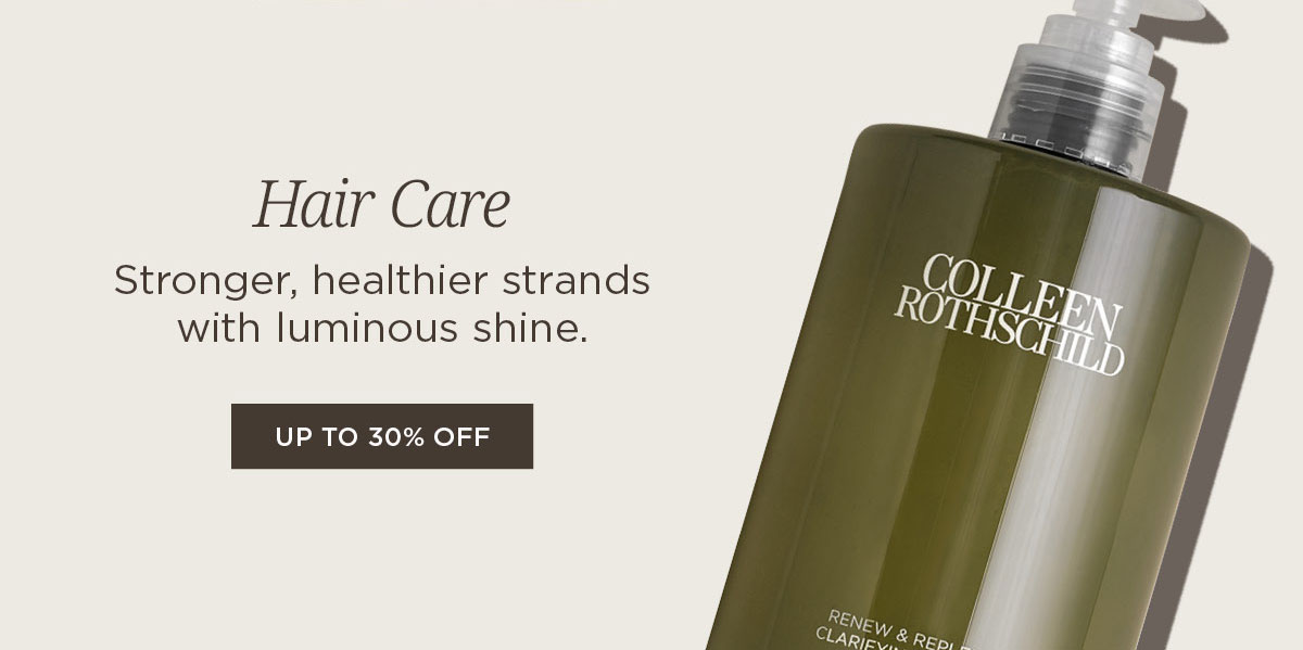 Friends and Family skincare sale with 25% off everything or 30% off orders $150+ featuring Colleen Rothschild Beauty essentials including cleansers for balanced skin, moisturizers for lasting hydration and barrier support, exfoliators for smoother radiant texture, serums and face oils for targeted treatment and glow, and hair care for stronger shinier healthier strands, all designed to build a complete results-driven routine at a limited-time discount