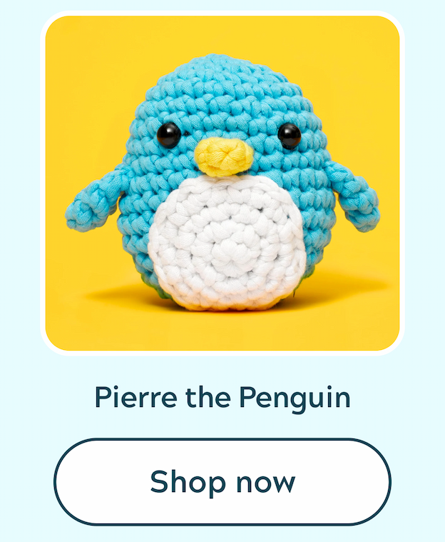Pierre the Penguin Crochet Kit