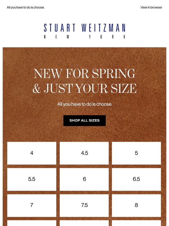 These New Spring Shoes Are Just Your Size