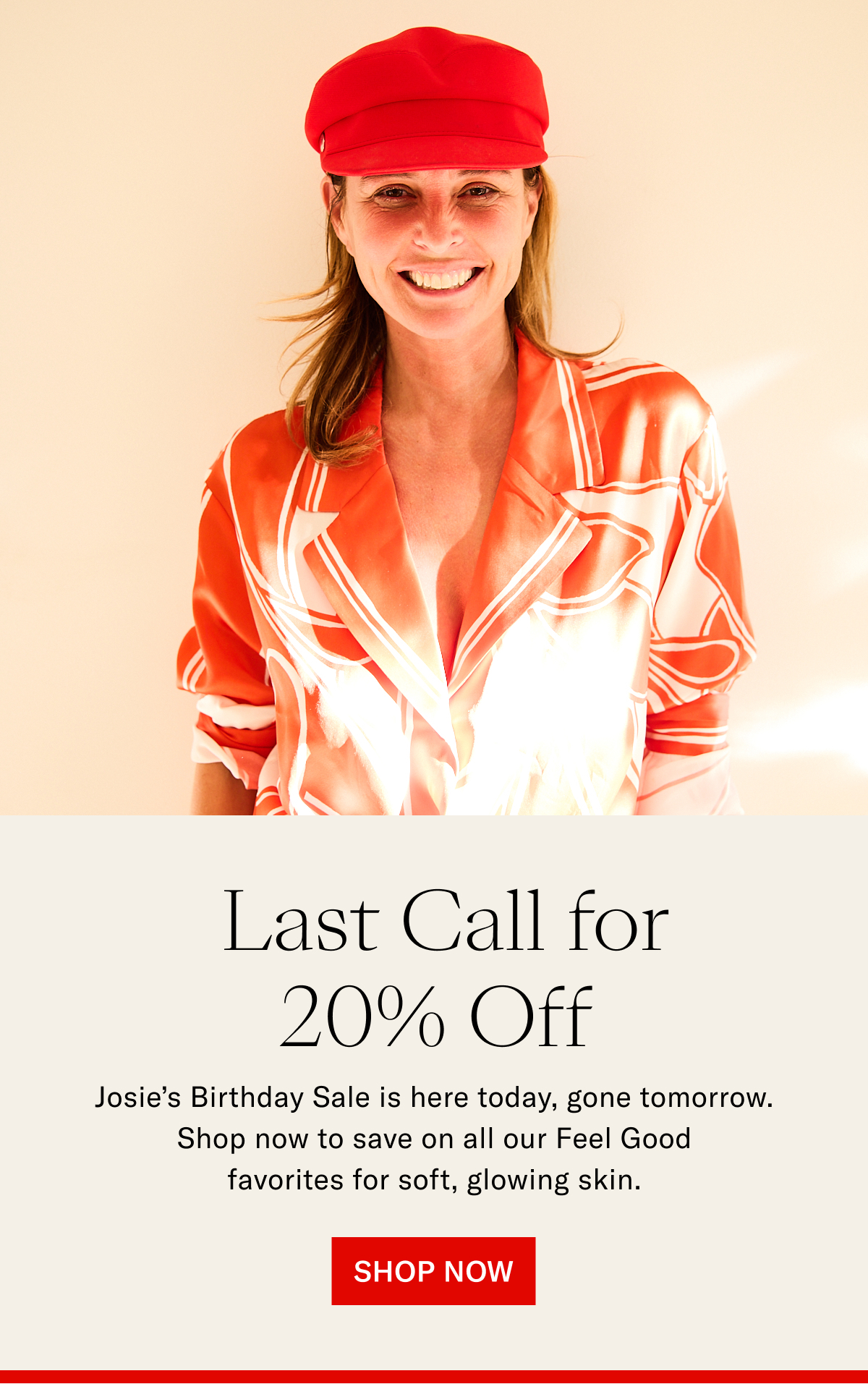 Last Call for 20% off