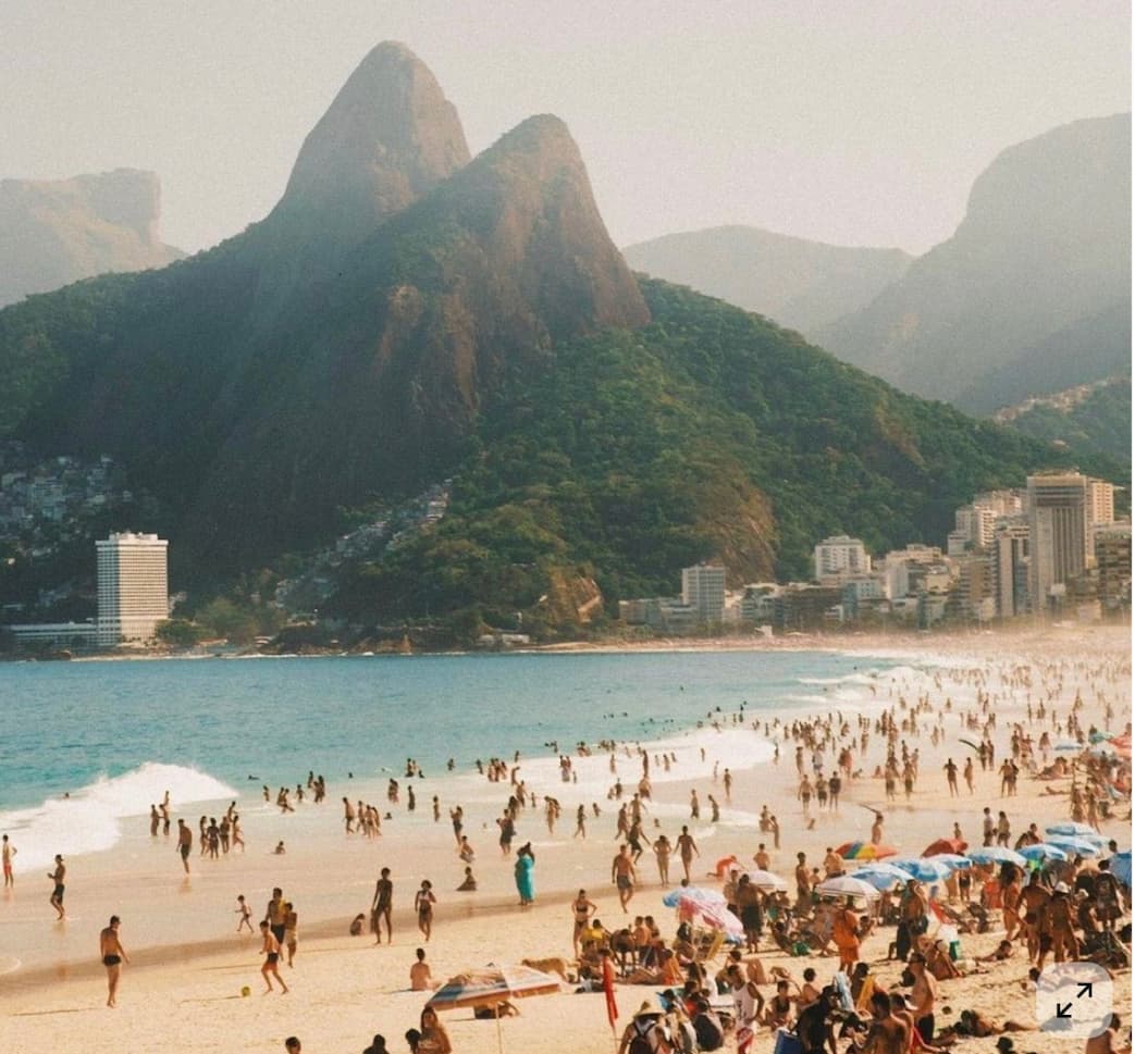 image of Copacabana beach, link goes to resortwear