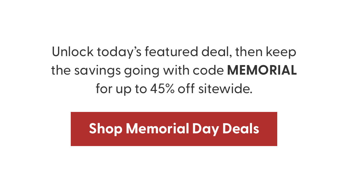 Shop Memorial Day Deals
