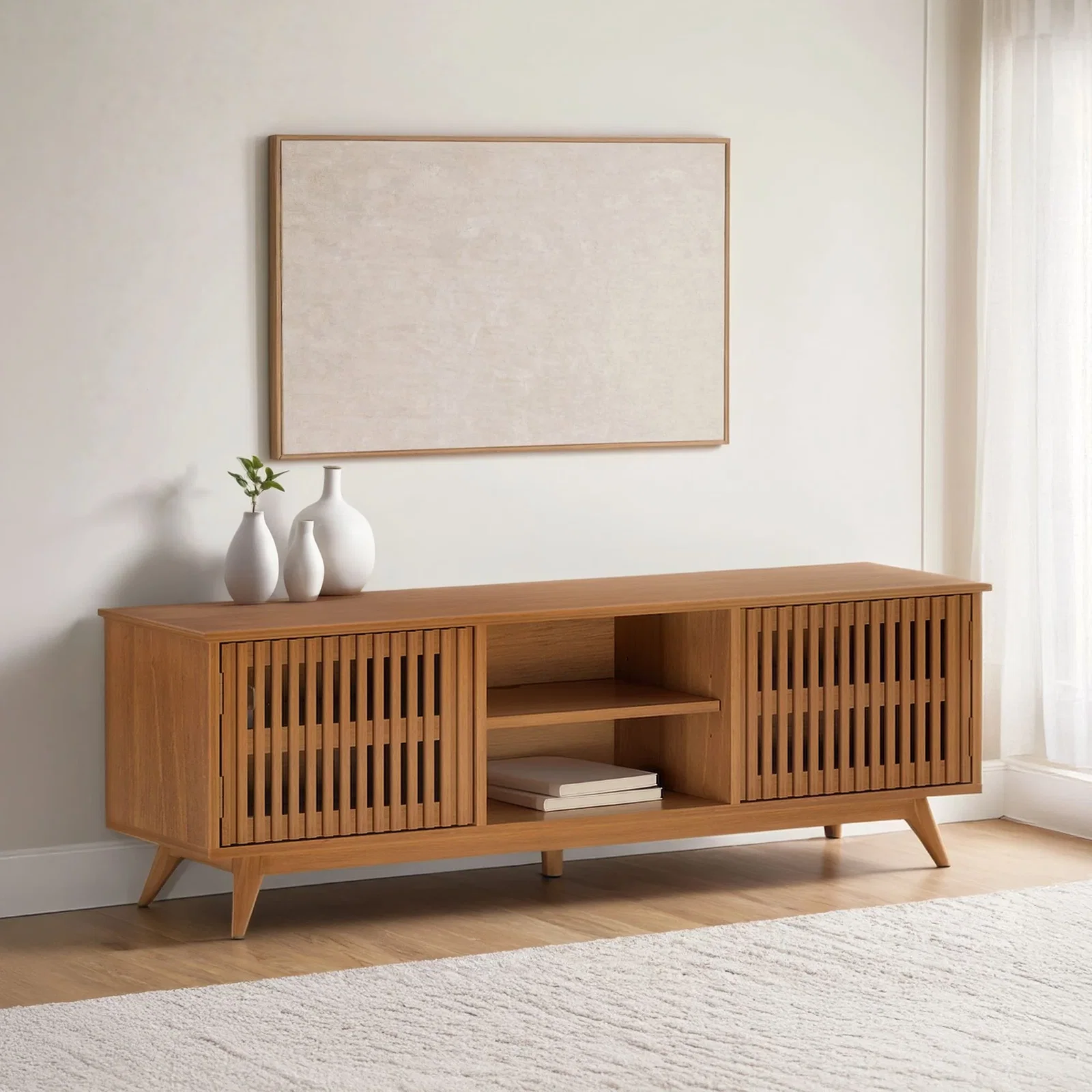 Image of Mid-Century Modern TV Stand